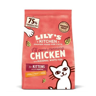 Lily's Kitchen Kitten Chicken with Seasonal White Fish 800g