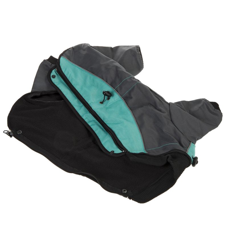 Dog Overall Mint Size M: 30cm Zip Length