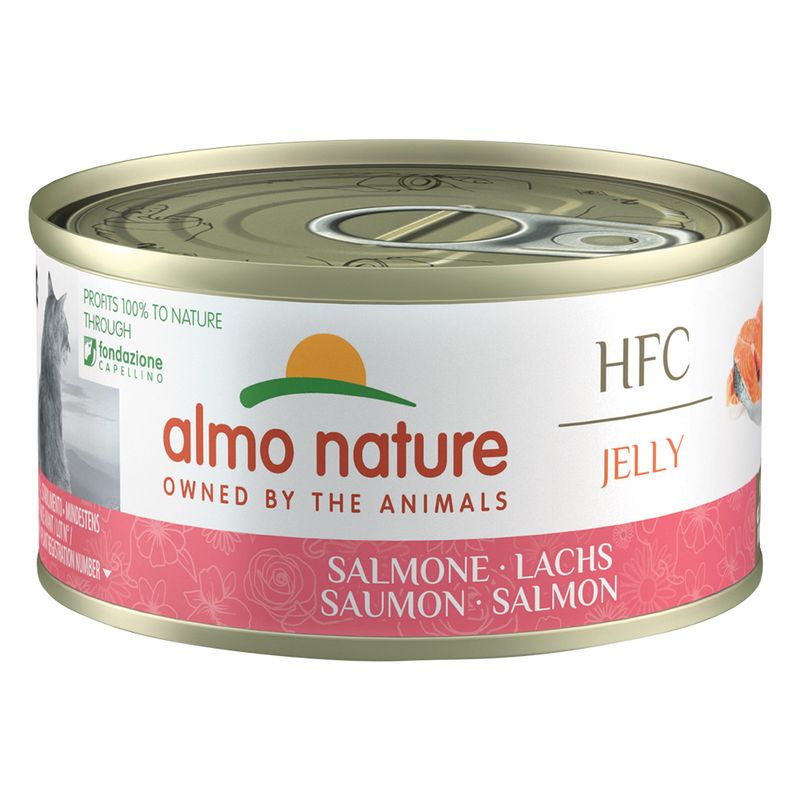 6 x 70g Almo Nature HFC Natural Wet Cat Food - 5 + 1 Free! * Chicken Mixed Pack (3 Varieties) (6 x 70g)