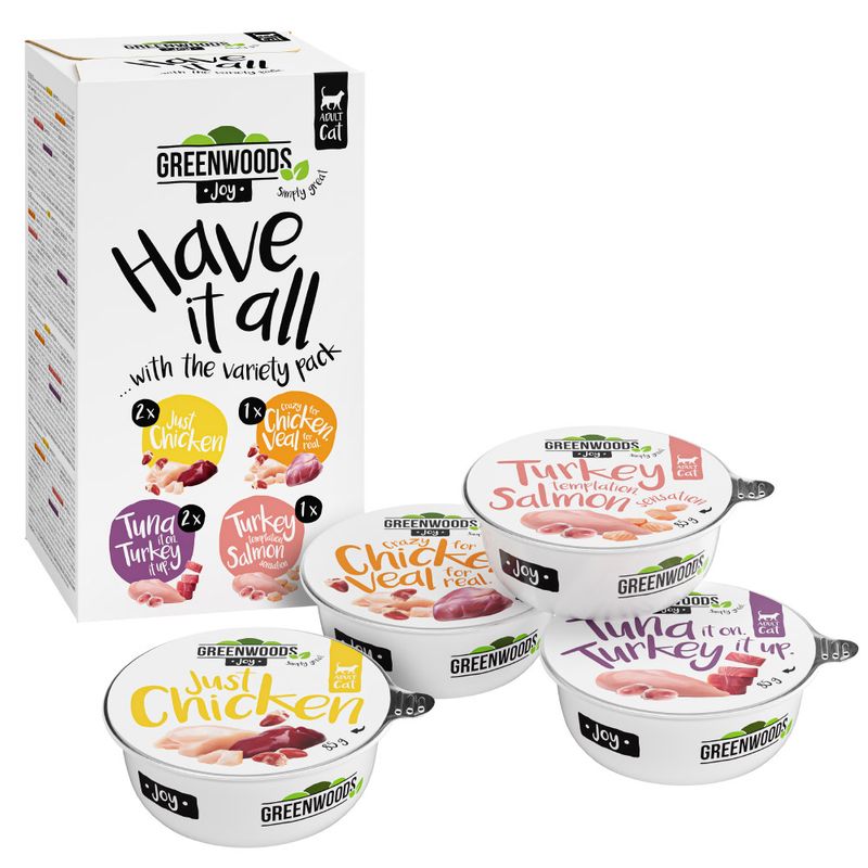 Greenwoods Joy Saver Pack 24 x 85g Chicken Fillet with Veal