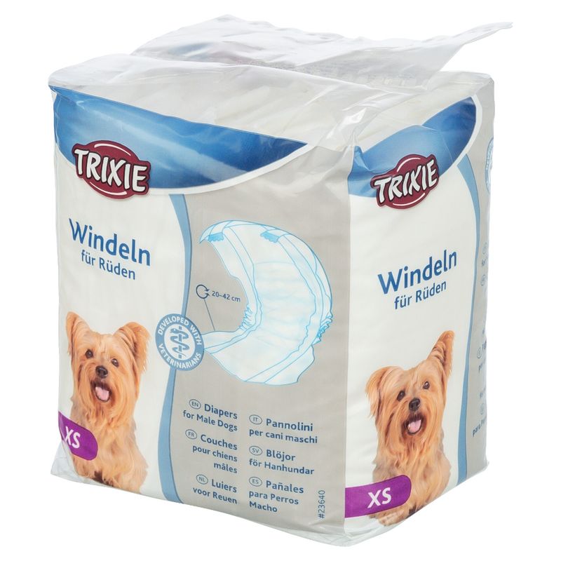 Trixie Nappies for Male Dogs Size XS: 20–42cm