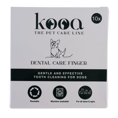 kooa Dental Care Fingers 10 Pieces