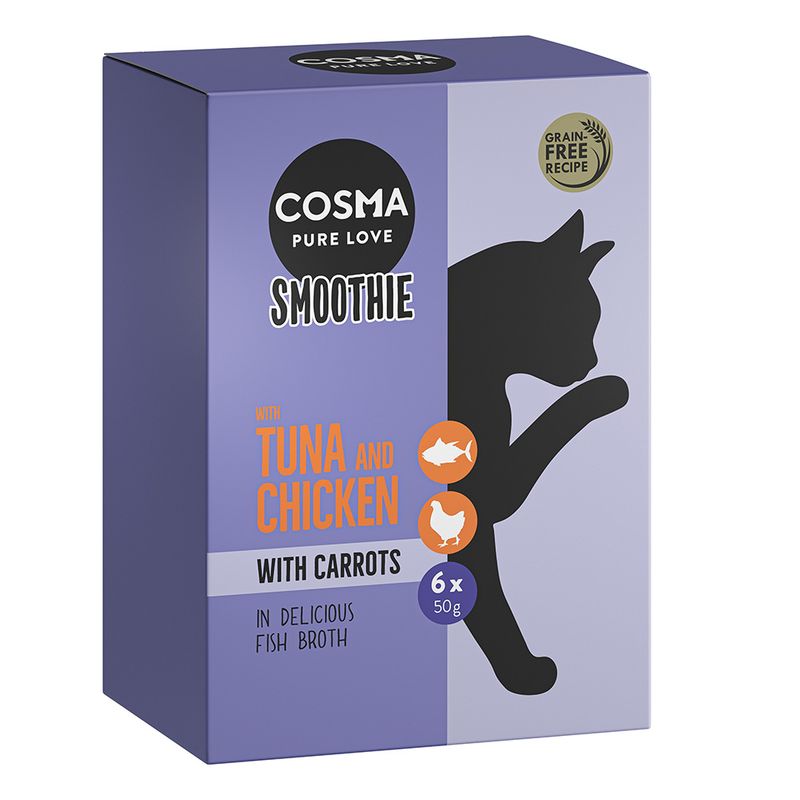 Cosma Smoothies 6 x 50g Chicken with Pumpkin