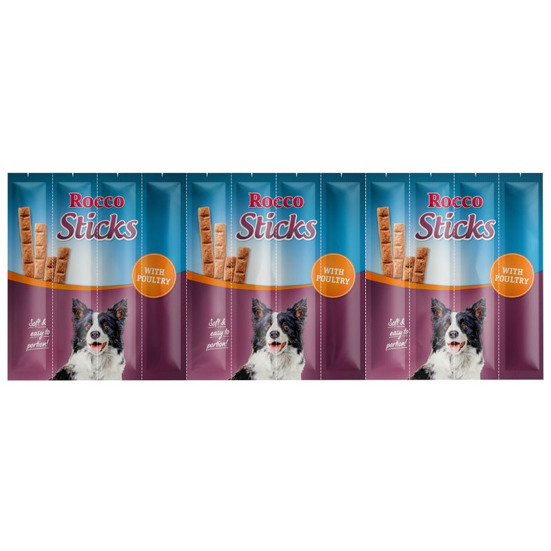 Rocco Sticks Poultry: 12 sticks (120g)