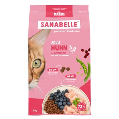 Sanabelle Adult with Chicken & Blueberries 2kg