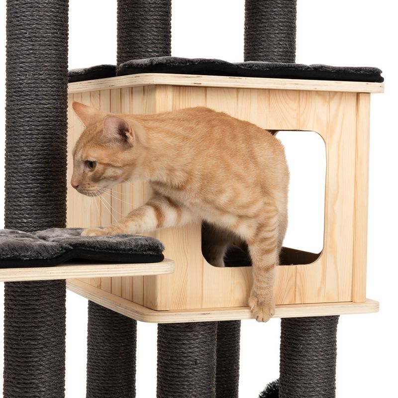 Modern Living Chelsea Scratching Tree Dark grey