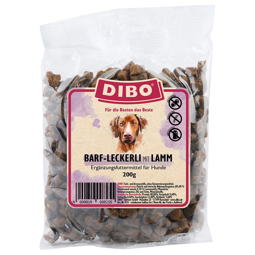 DIBO BARF Treats with Lamb 200g