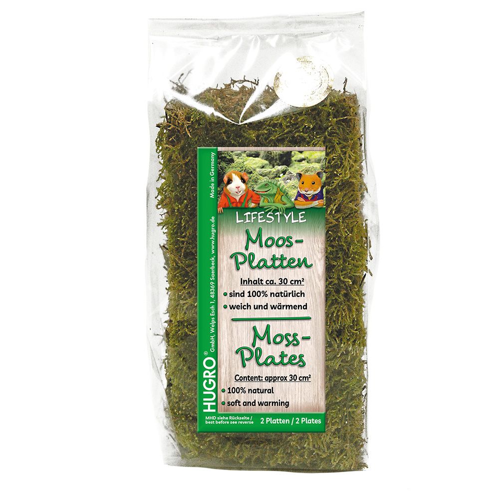 Hugro Moss Panels Approx. 30cm, 2 Sheets