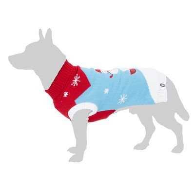 TIAKI Snowman Dog Jumper approx. 40 cm back length