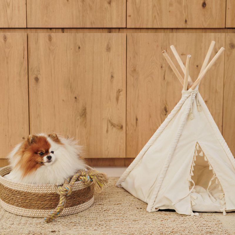 Modern Living Menorca Knot with Loop Rope Toy approx. 40 x 6 x 6 cm (L x W x H)