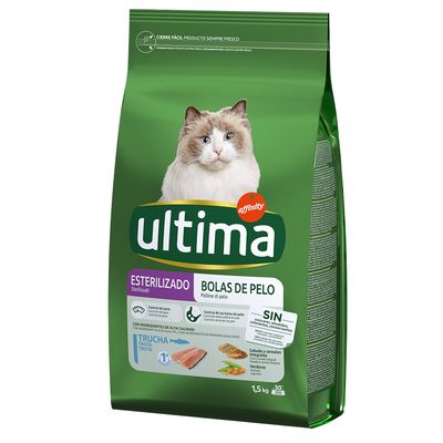 Ultima Sterilised Hairball - Trout 1.5kg