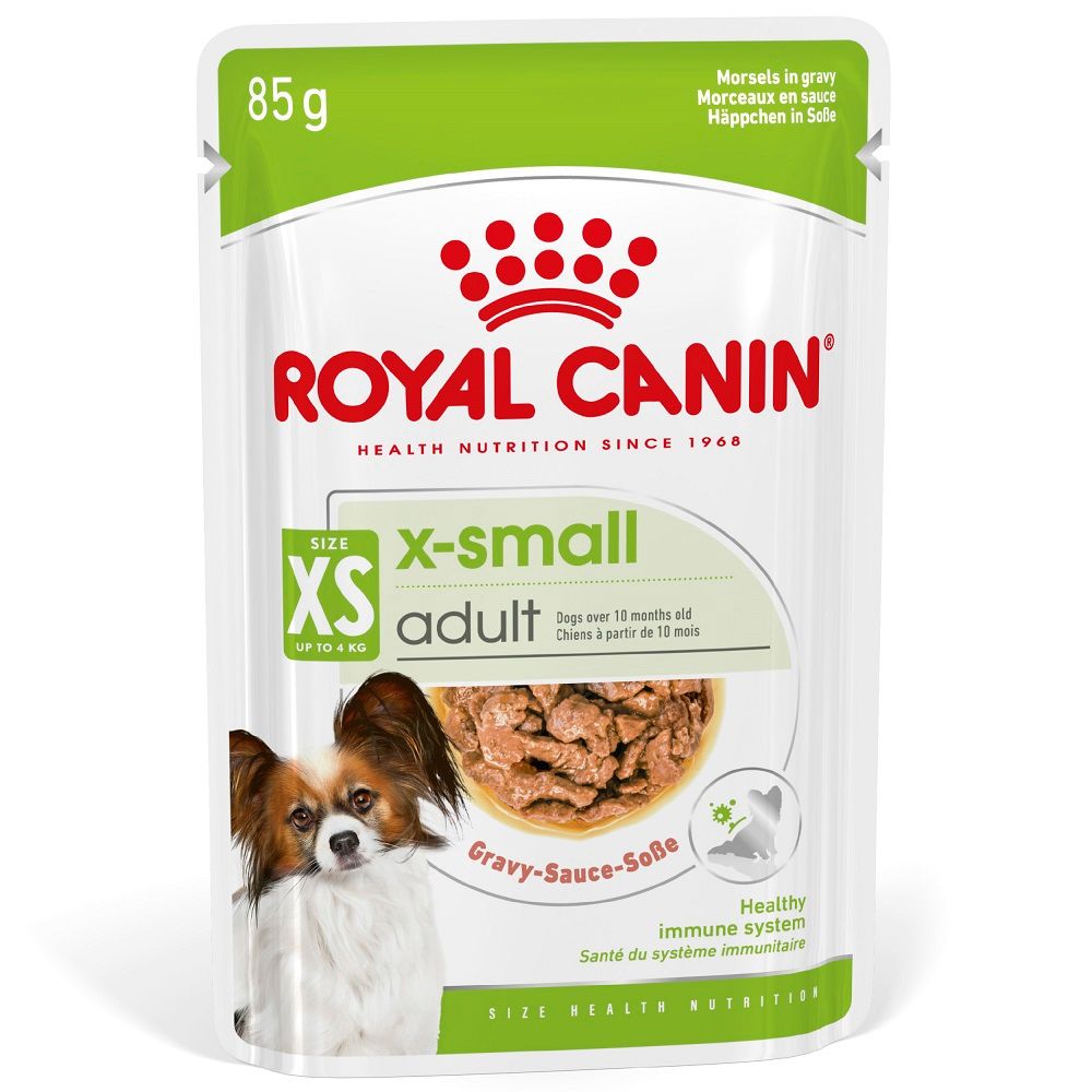 Royal Canin X-Small Adult in Gravy 12 x 85g