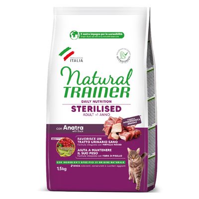 Natural Trainer Sterilised Duck 1.5kg
