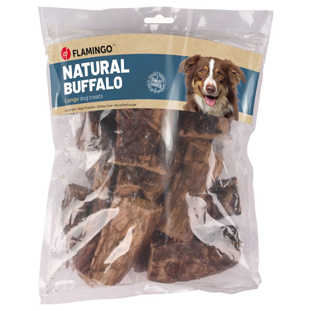 Flamingo Nature Snack Buffalo Lung 200g