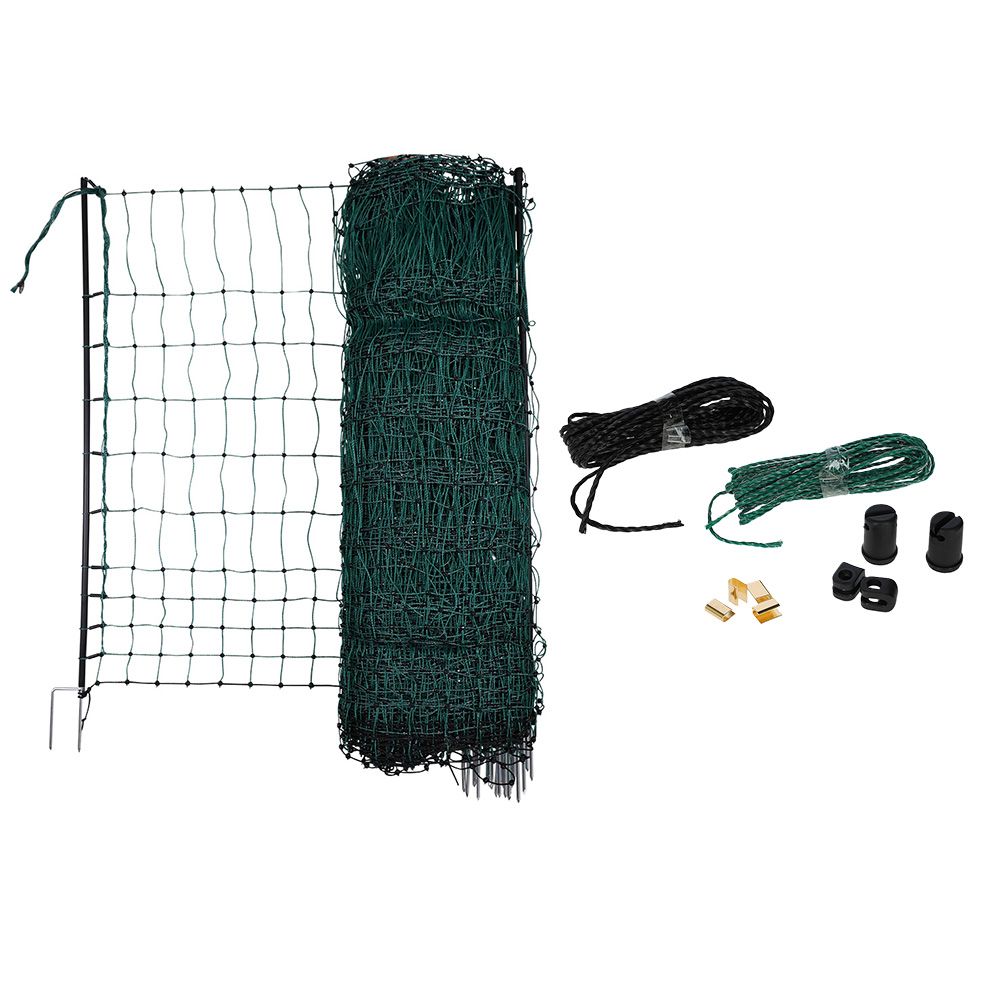 Kerbl Double Tip Powerless Poultry Net 25m x 106cm (L x W)
