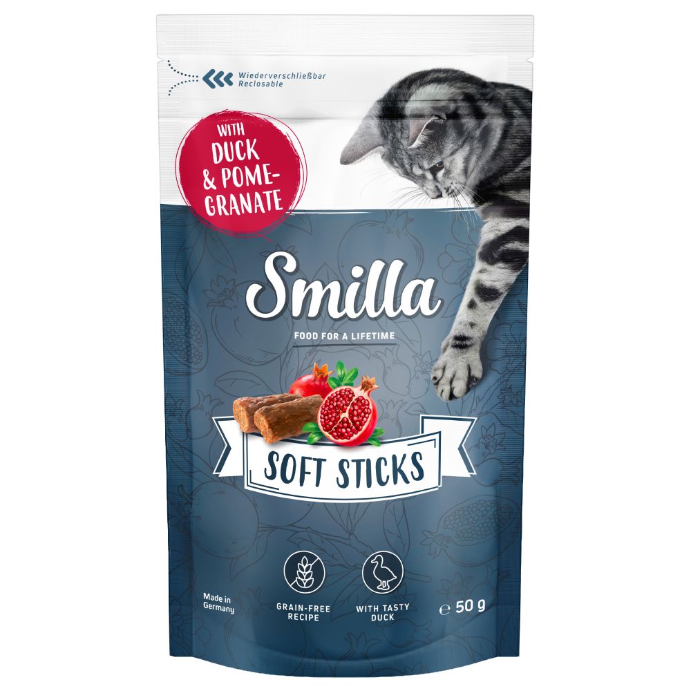 Smilla Soft Sticks Duck & Pomegranate 50g