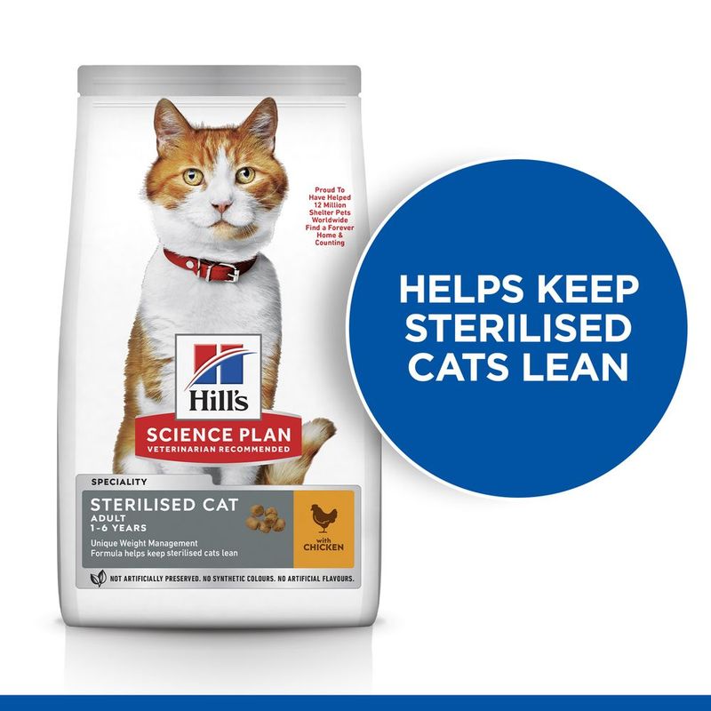 Hill's Science Plan Adult Sterilised Chicken 1.5kg