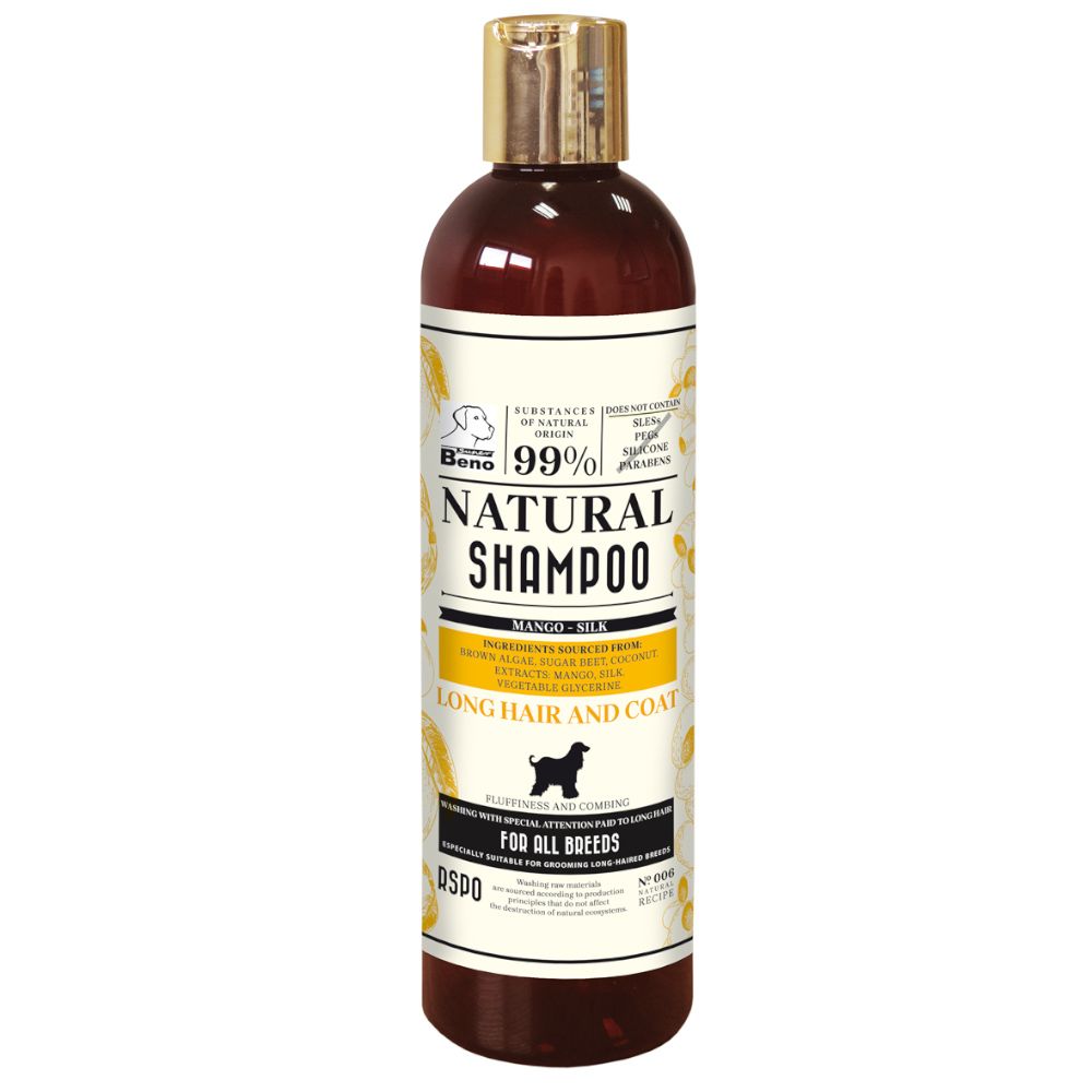 Super Beno Natural shampoo for long fur 300 ml