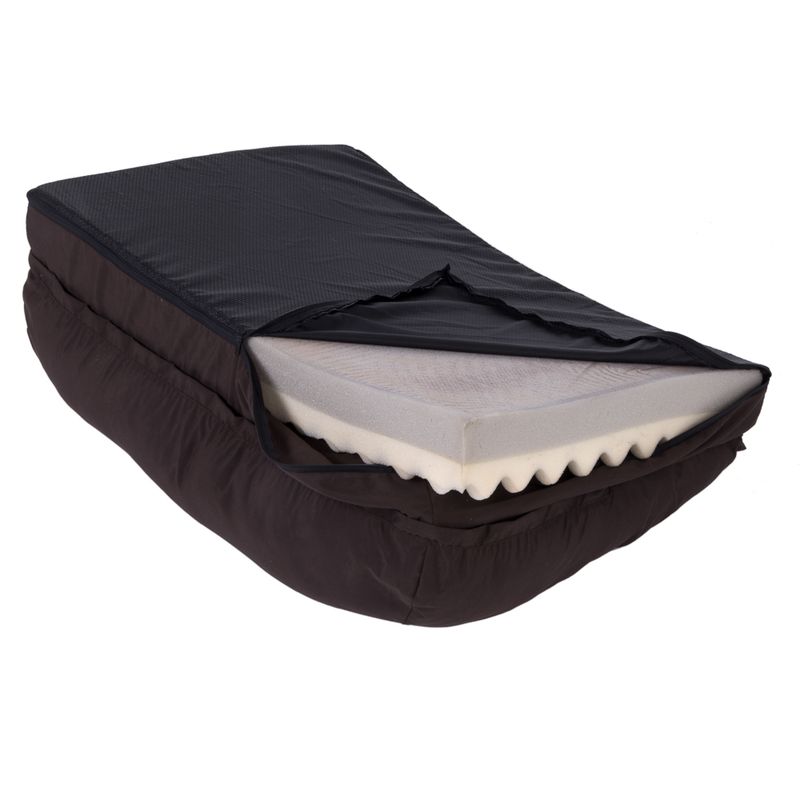 Orthopaedic square dog bed 75 x 50 x 25 cm (L x W x H)