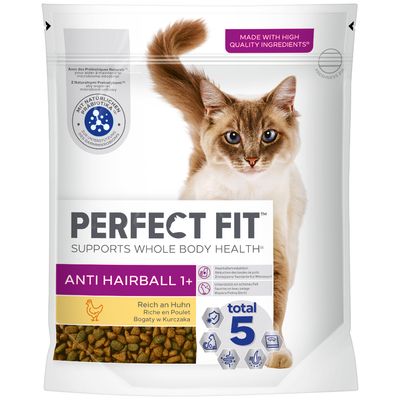 Perfect Fit Anti Hairball 1+ Rich in Chicken 750g