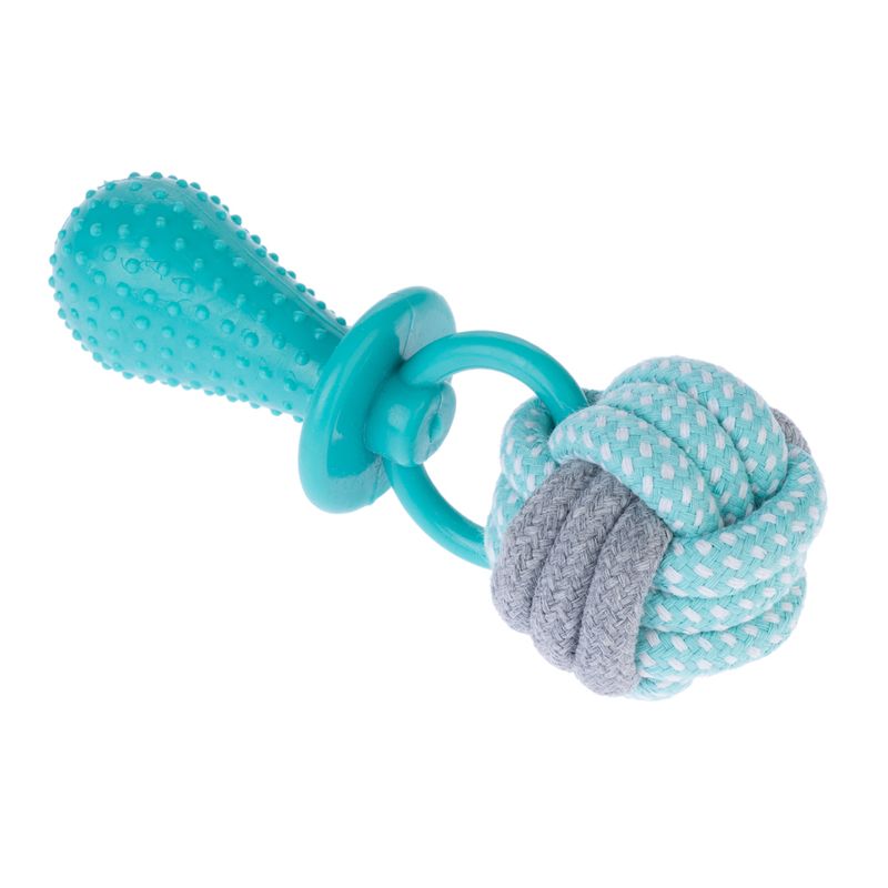 TIAKI Rope Ball Chew Toy with Dummy diameter 7 x (L) 19 cm