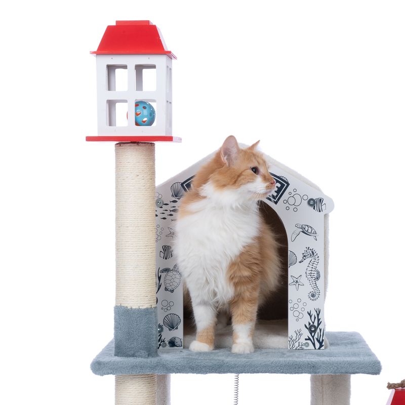 TIAKI Sea Port Cat Tree 83 x 45 x 110 cm (L x W x H)