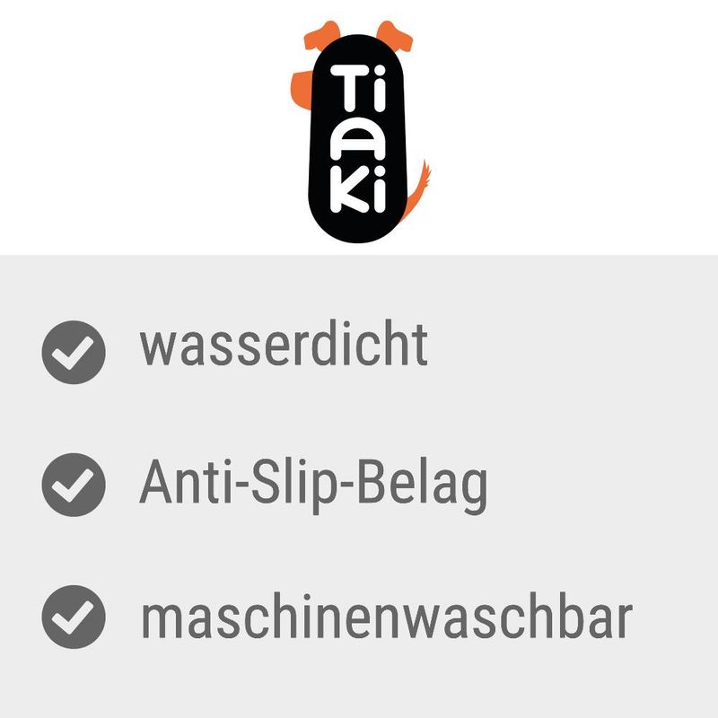 TIAKI Dog Blanket Toffee L 140 x W 125 cm