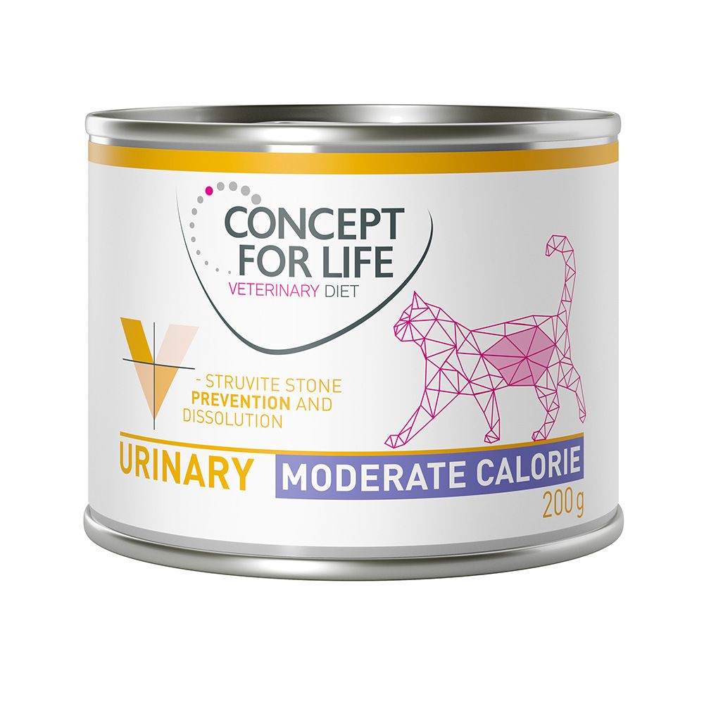Concept for Life Veterinary Diet Urinary Moderate Calorie Chicken 6 x 200g