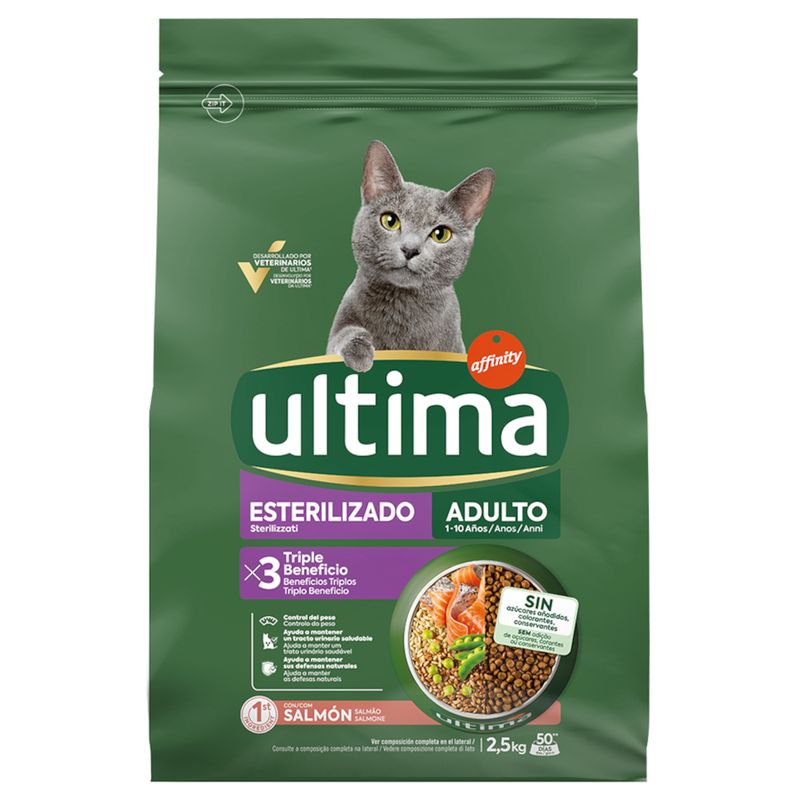 Ultima Cat Sterilised - Salmon 10kg