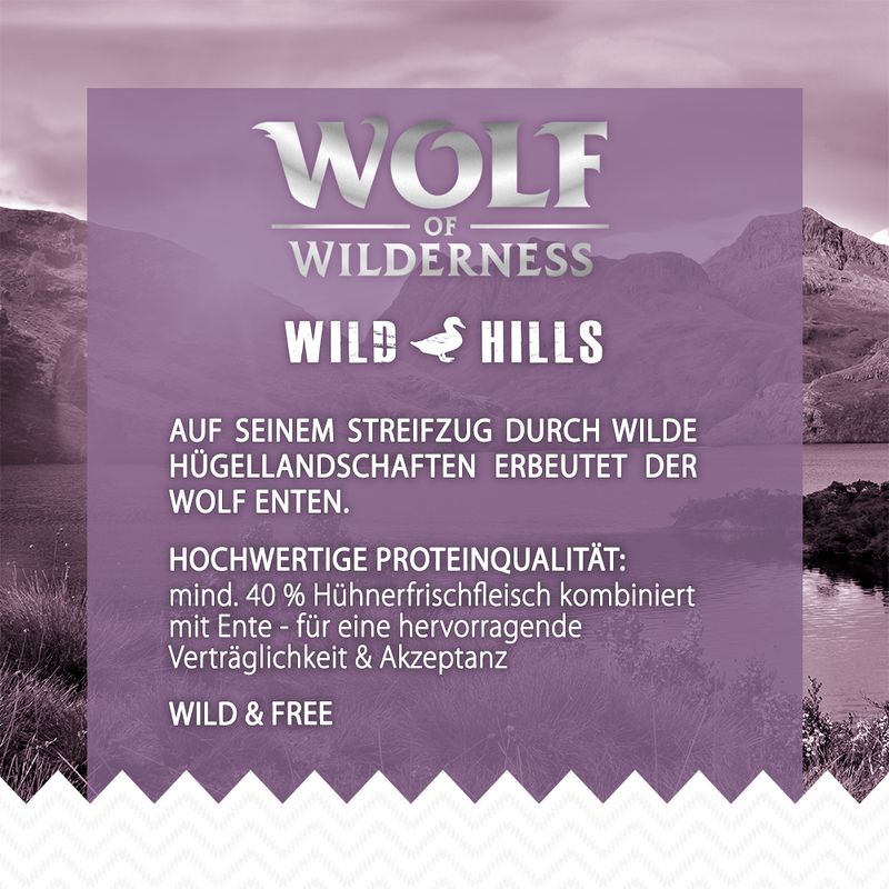 Wolf of Wilderness - grain-free - sample bag Soft Mini \