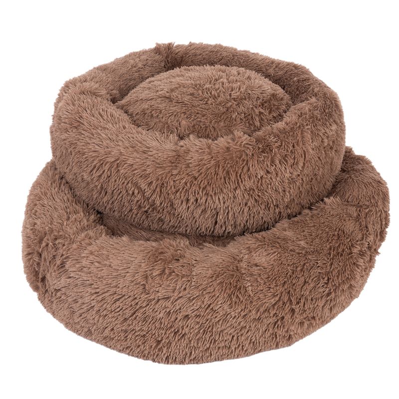 TIAKI No Stress Cuddly Bed - Beige Small: 75 x 25cm (Diameter x H)