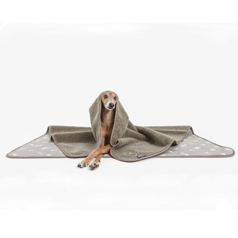 Nomad Tales Blush Waterproof Cuddle Blanket - Taupe 140 x 105 cm (L x W)