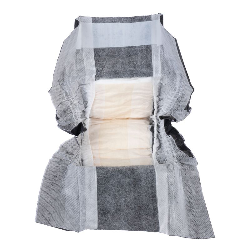 kooa Male Diapers with Bamboo Size XS: 20 - 26 cm, 12 Nappies