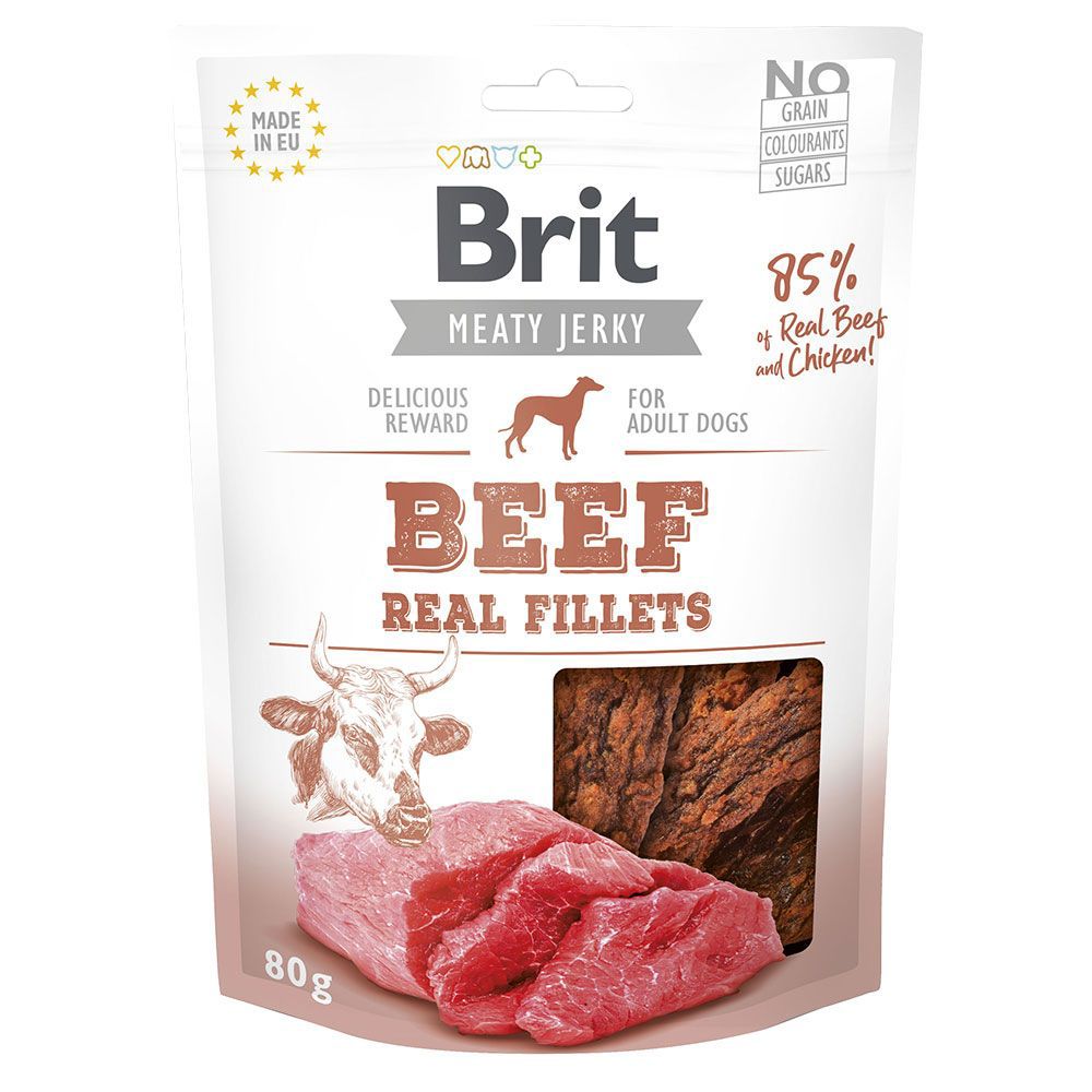 Brit Jerky beef fillets 80 g