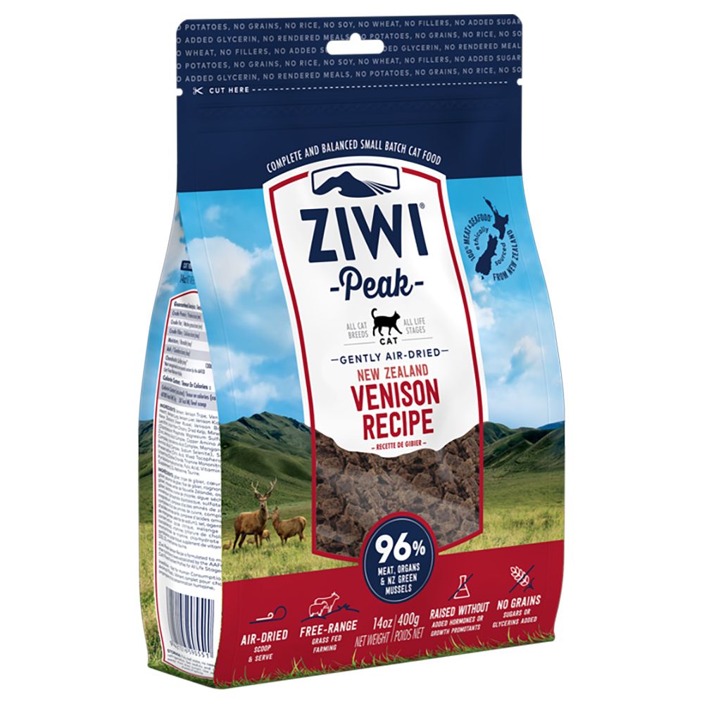 Ziwi Peak Air Dried Deer Economy package: 4 x 400 g
