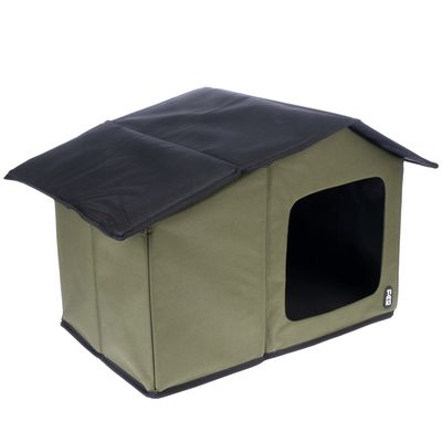 TIAKI Camo Cat House 58 x 42 x 37 cm (L x W x H)
