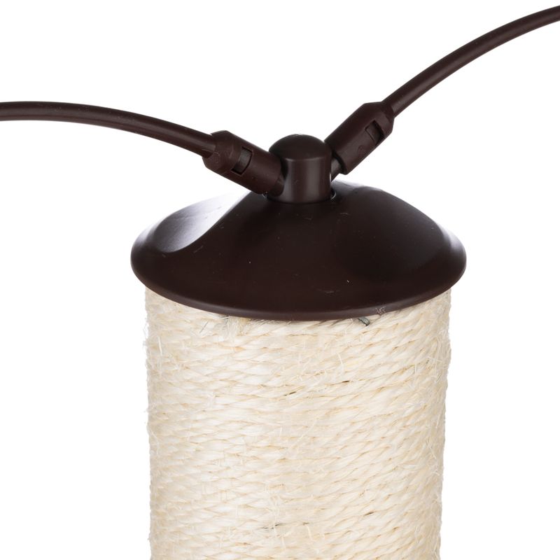 TIAKI 4-in-1 Multi-Toy Scratching Post for Cats 1 Toy