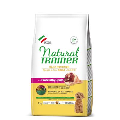 Natural Trainer Adult Small & Toy with Prosciutto Crudo 2 kg