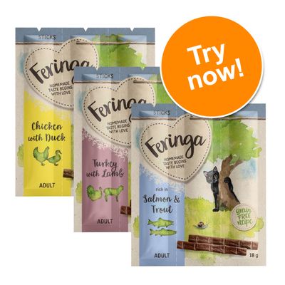 Feringa Sticks – Mixed Trial Pack 3 x 3 Sticks (6g each)