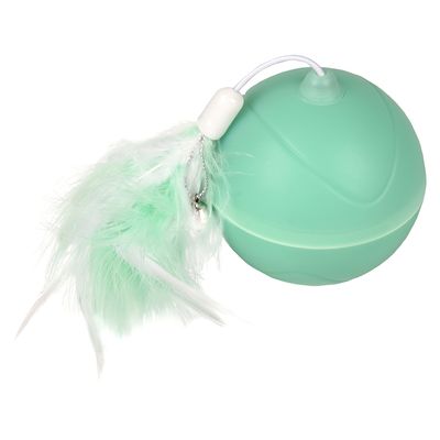 Flamingo LED Ball Mechta Cat Toy 1 toy, blue