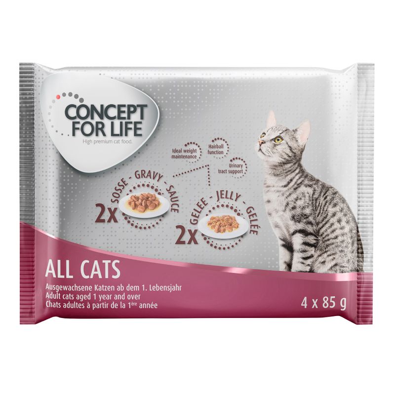 Concept for Life Mixed Trial Pack 4 x 85g Sterilised