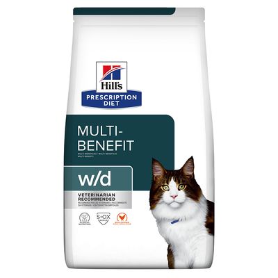 Hill's Prescription Diet Feline w/d Multi-Benefit - Chicken 3kg