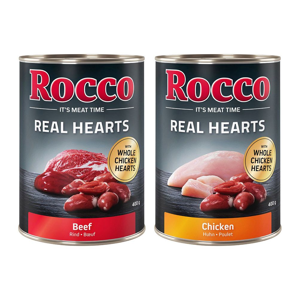 Rocco Real Hearts Saver Pack 24 x 400g Mixed Pack