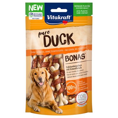 Vitakraft Pure Duck Bonas Calcium Bones with Duck 80g