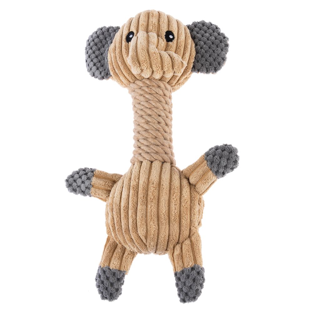 TIAKI Dog Toy Plush Ecophant 31 x 17 x 13 cm (L x W x H)