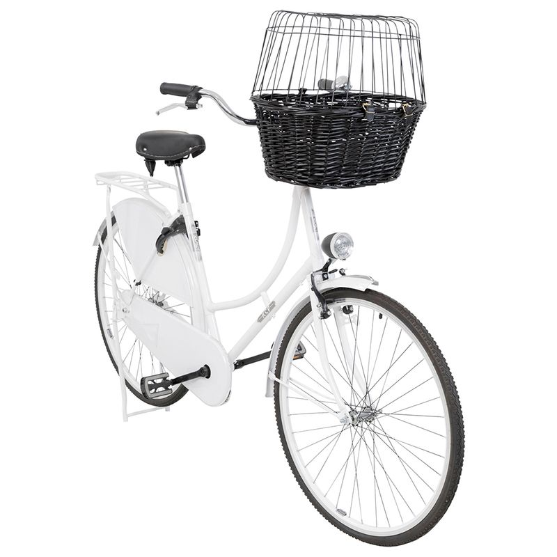 Trixie Bicycle Basket - Black 50 x 35 x 41 cm (L x W x H)