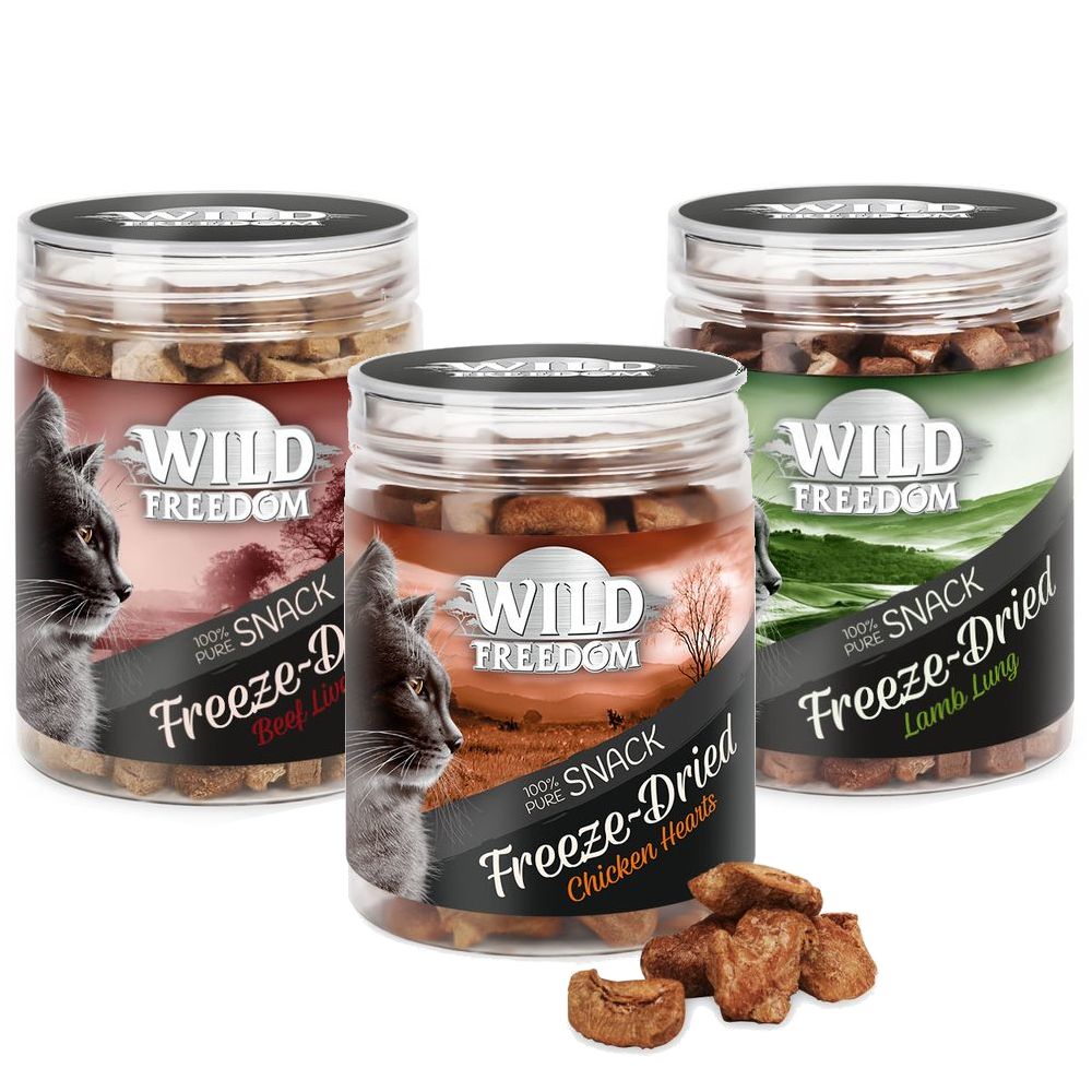 Wild Freedom Freeze-Dried Snacks Mixed Trial Pack Mixed Pack (3 Varieties)