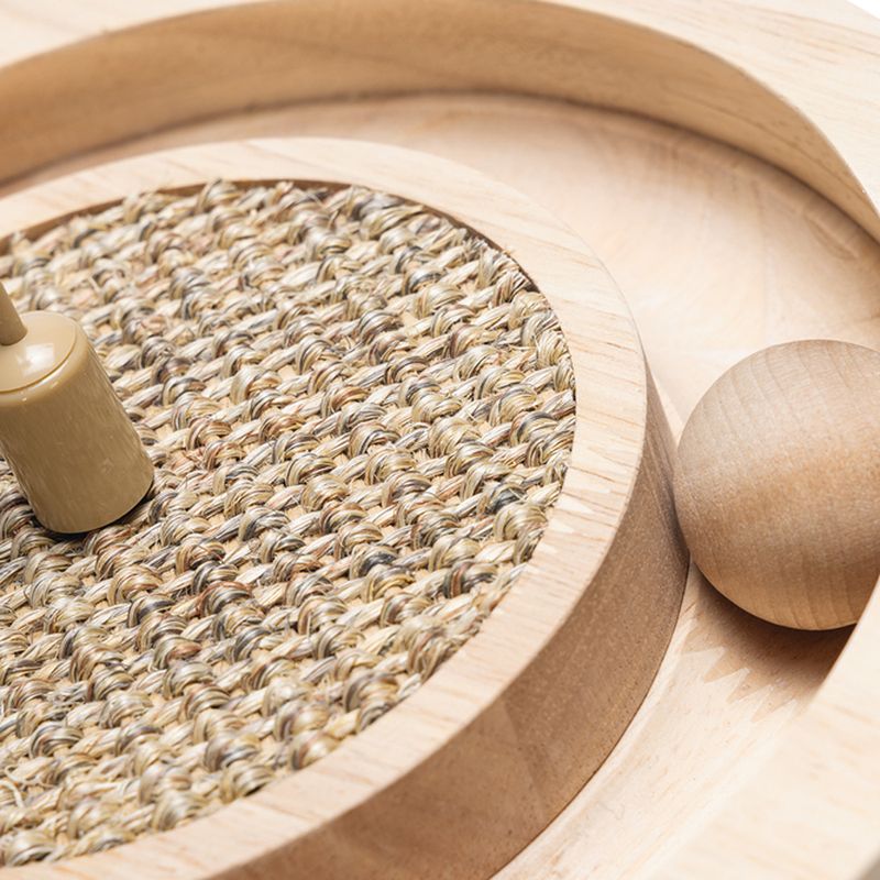 Designed by Lotte Winni Wooden Cat Toy 22 x 30cm (diameter x H)