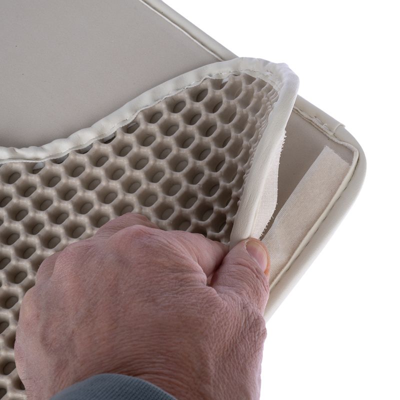 kooa double-layer cat litter mat marshmallow