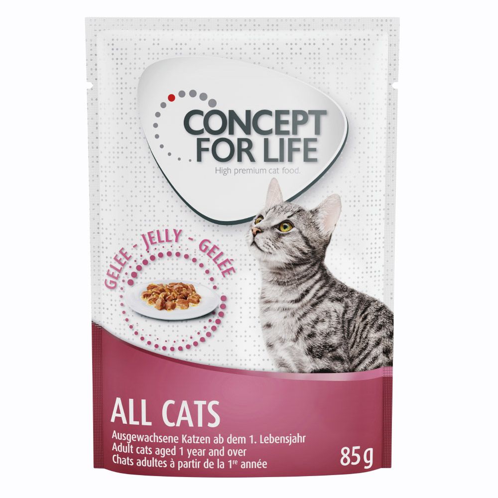 Concept for Life All Cats – in Jelly 12 x 85g